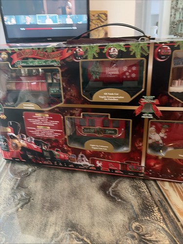 North pole express train set - pole,